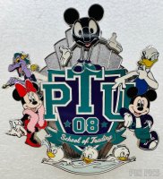 WDW - School of Trading - Pin Trading University - Disney's Pin Celebration 2008 - Jumbo Pin - School Clubs - Jumbo
