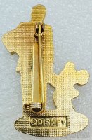 Brooch - Mickey and Walt Disney - Partners Statue