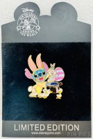 DS - Stitch and Ducklings - Easter Bunny