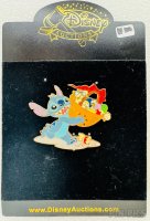 DA - Stitch and Ducklings - Easter Basket
