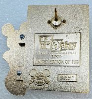 WDW - Walt Disney, Mickey - Shadow - It All Started With Walt - Special Promotion - Pin C