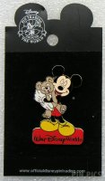 Mickey and Duffy - Walt Disney World - Holding a Teddy Bear
