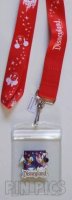 AAA Vacations - Donald and Daisy - Disneyland Lanyard and Pin Set - GWP