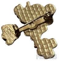 WDP - Brooch - Roller Skating Mickey - White Buttons