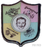 DLR - Marquee Collectible Stand Set - Disneyland Banners Series - Niftie Fifties Flashback