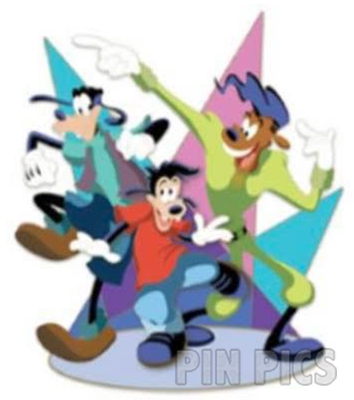 PP173947 - WDI - Max, Goofy, Powerline - Dancing - A Goofy