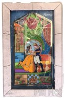 WDI - Beauty and the Beast Stained Glass Window - Destination D23 2021 - Jumbo
