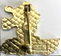 Vintage Mickey Mouse Skiing Brooch