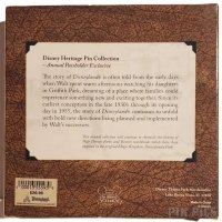 DL - Disney Heritage Pin Collection 2008 - Passholder Exclusive - Six Pin Boxed Set