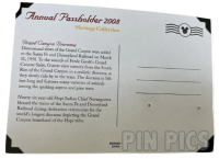 DLR - Passholder Exclusive - Disney Heritage Pin Collection 2008 - Grand Canyon Diorama