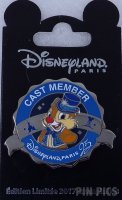 DLP - Dale - Cast Member - 25th Anniversary Pin Trading Logo