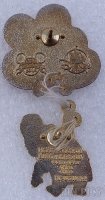 UK DS - Russell - Holding Balloons - 2019 - UP - New Years Pin