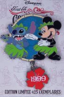 DLP - Mickey as Lilo with Stitch - Pin Trading Event - It All Started with a Mouse
