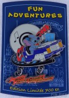 DLP - Stitch in Rock'n'Roller Coaster - Fun Adventures