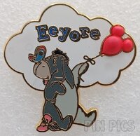 WDW - Eeyore - Mickey Shaped Balloon Free-D Series