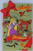 DLP - Rapunzel and Pascal - Tangled - 2019 Christmas Time Event - Present, Palette, Brush