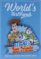 DLP - Woody and Buzz - Toy Story - Worlds Best Friends
