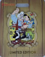 WDI - Pinocchio, Gepetto, Figaro, Cleo - Pinocchio 85th Anniversary - Jumbo