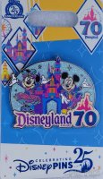 DLR - Mickey and Minnie - Rainbow Castle - Disneyland 70th Anniversary