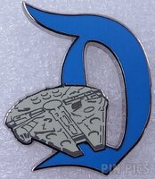DLR - Millennium Falcon - Letter D - 70th Anniversary - Key to Disneyland