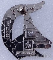 DLR - Space Mountain - Letter D - 70th Anniversary - Key to Disneyland