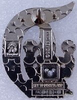 DLR - Gargoyle Candelabra - Letter D - 70th Anniversary - Key to Disneyland
