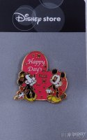 Japan - Mickey and Minnie Sitting - Happy Days 2003 - Valentine - JDS