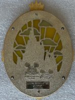 WDW - Cinderella Castle  - Happiest Celebration On Earth - Stained Glass Window