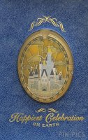 WDW - Cinderella Castle  - Happiest Celebration On Earth - Stained Glass Window