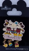 HKDL - Classic Minnie and Mickey - Dangle