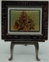 Coca Cola - Mickey and Friends - Christmas Card - Carolers - Easel