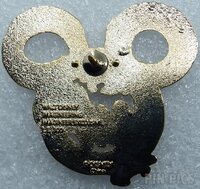 WDI - Mickey Mouse Head Fire Breathing Dragon - Pearlized Black