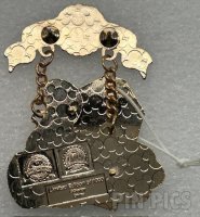 DLR - Tinker Bell - Disney Pin Trading 10th Anniversary - Decade of Magical Trades - White Glove - Luggage Tag