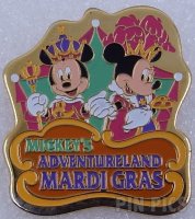 Japan - Mickey and Minnie Mouse - Mickeys Adventureland Mardi Gras - TDL