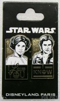 DLP - Han Solo and Princess Leia Set - Star Wars