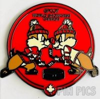 WDW - Chip and Dale - Playing Hockey - Canada - EPCOT World Showcase