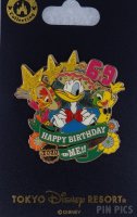 Japan - Donald Duck, Jose, Panchito - Happy Birthday to Me - 86th Birthday - TDR