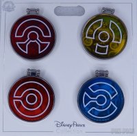 Tron Lightcycle Run Team Emblems Set - Hinged