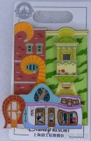 SDR - Park Apartments and Sheep Barber Shop - Zootopia Buildings Series