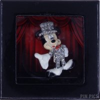 Japan - Formal Mickey - Jeweled - 3D Sculpted