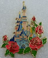 SDR - Paris Disneyland - Castles with Flowers - Pin Trading Fun Day 2020