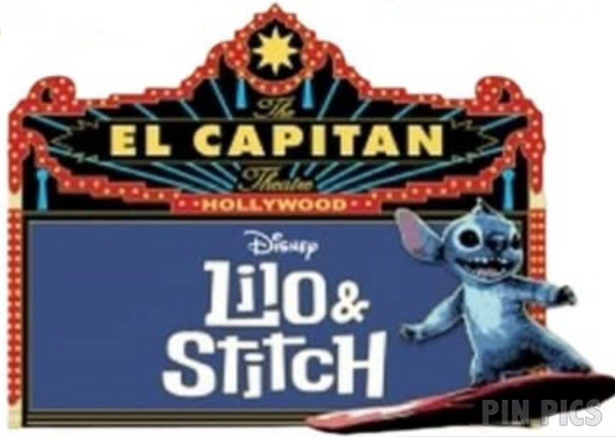 スティッチ EL CAPITAN ピン DSSH - El Capitan Marquee - Lilo & Stitch Pin – MadHouse