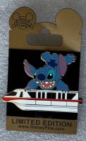 WDW - Stitch - Red Monorail - Gold Card Collection