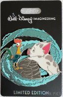WDI - Hei Hei and Pua - Water Swirl Series - Destination D23 2021 - Jumbo