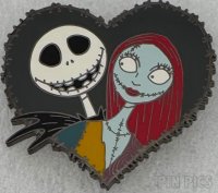 Disney Auctions - Jack and Sally Heart