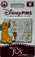 DIS - Simba - Joy on the Screen Sketch - D23 Expo 2024 - Lion King