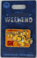 WDW - Pluto - I Did It - Half Marathon 5K - runDisney 2024 - Hinged