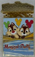 DLP - Mickey's Magical Party with Chip and Dale - Pin Trading Day 2009 - Hinged