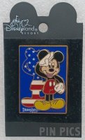 DLR - Mickey Mouse Saluting Flag