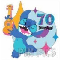 DLR - Stitch Playing the Ukulele - Disneyland 70th Anniversary Series